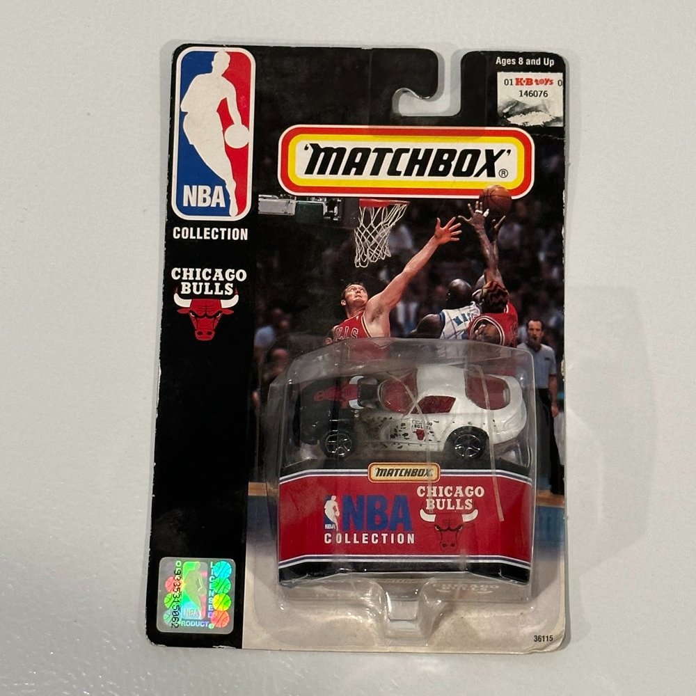 Matchbox NBA Collection Chicago Bulls Vehicle Mattel 1998 No. 36115